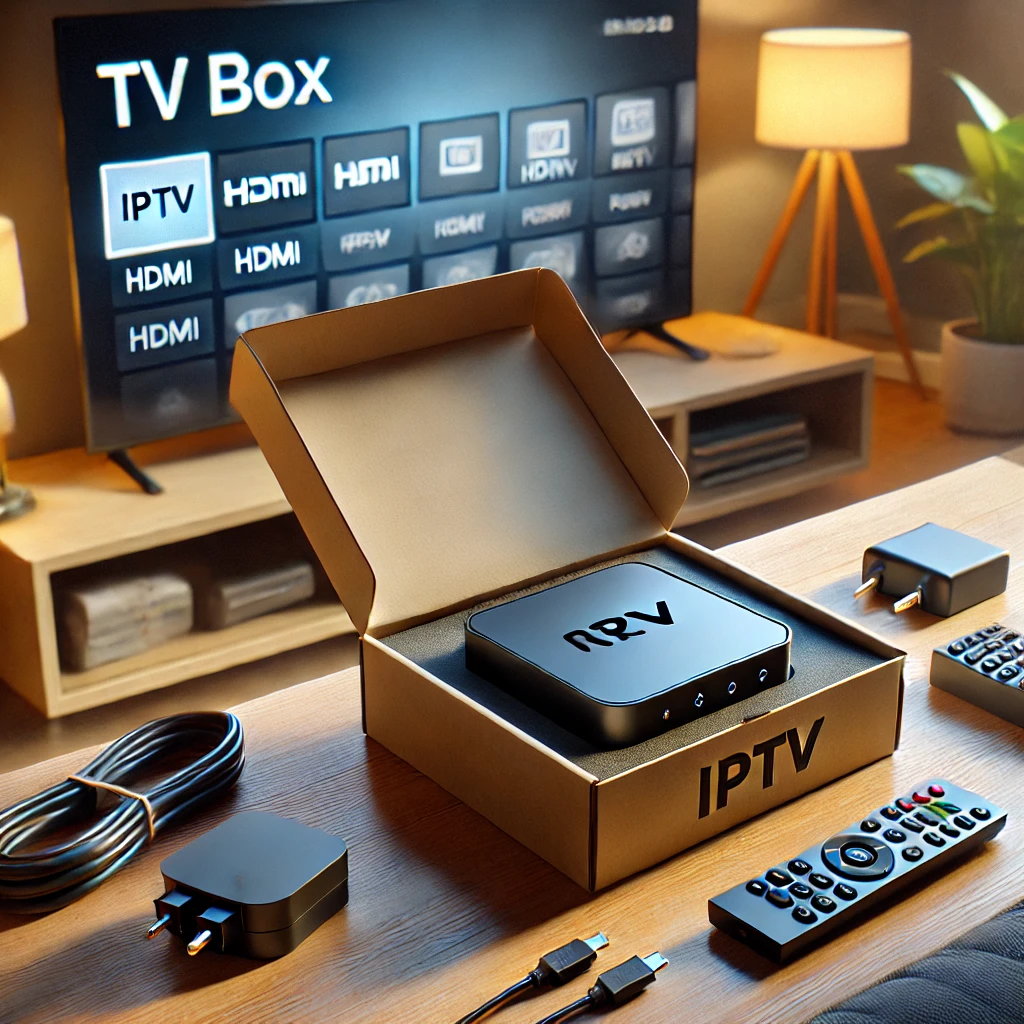tv box with iptv