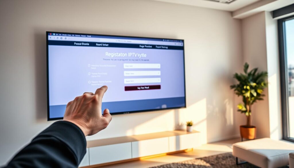 IPTV aanmeldproces