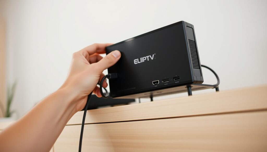 IPTV-box installatie